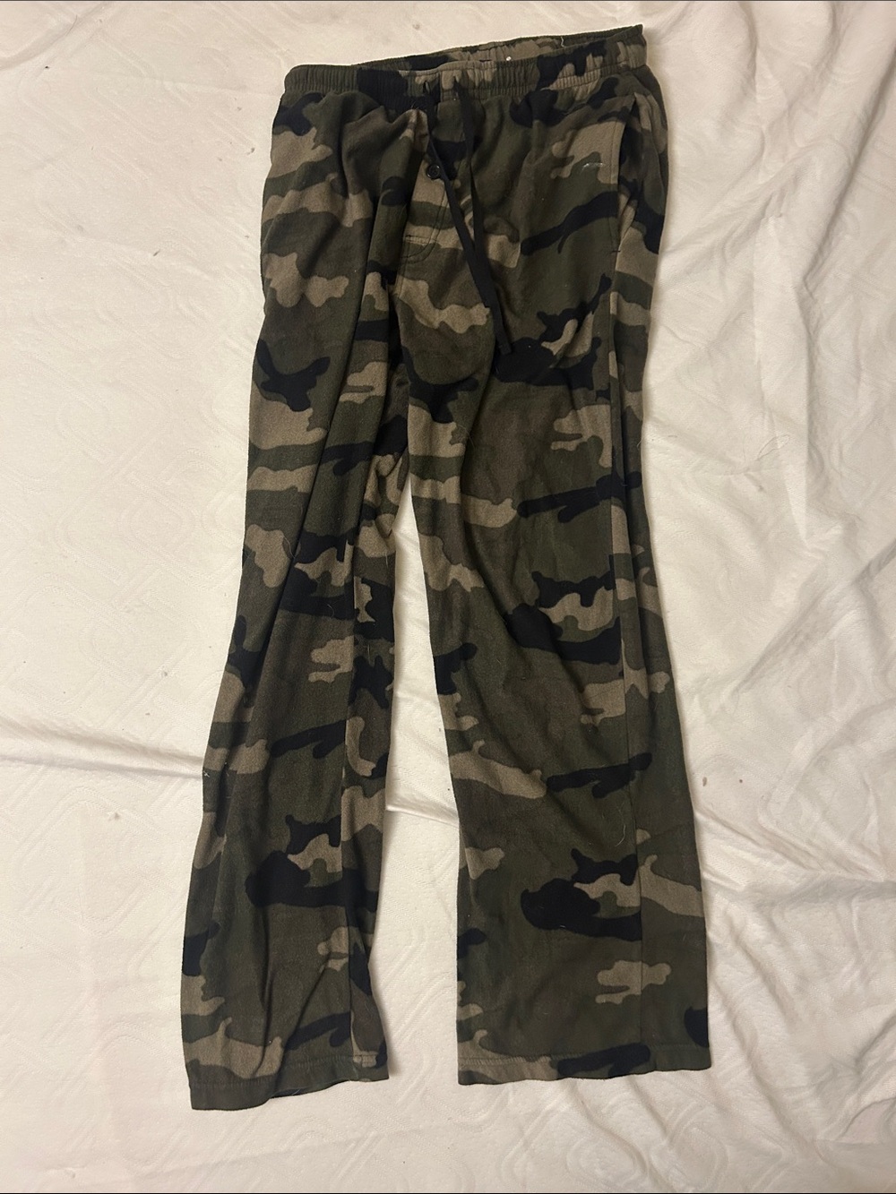 Faded Glory Men's Olive & Black Camo Jogger Pants